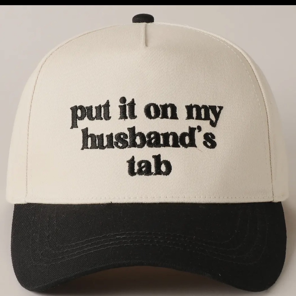 Black and White Women's Cap